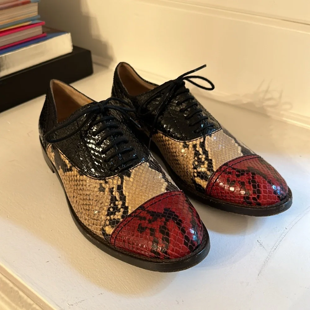 Marc Jacobs Python Brogues - 37.5 - Picture 4 of 11